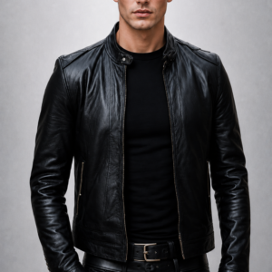Rider Black Leather Jacket