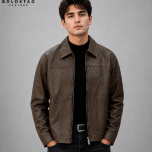 Brown Leather Jacket