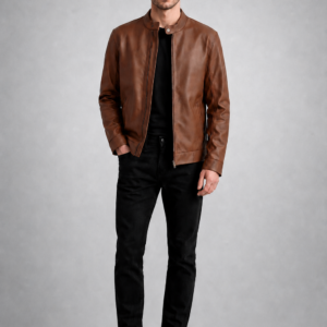 Boldstag Maverick Brown Leather Jacket