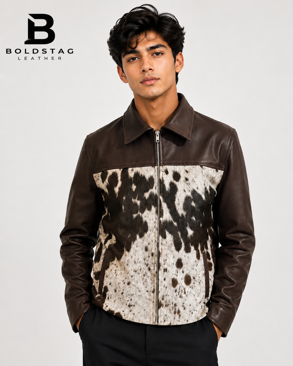 Boldstag Maverick Cowhide Leather Jacket - Image 7