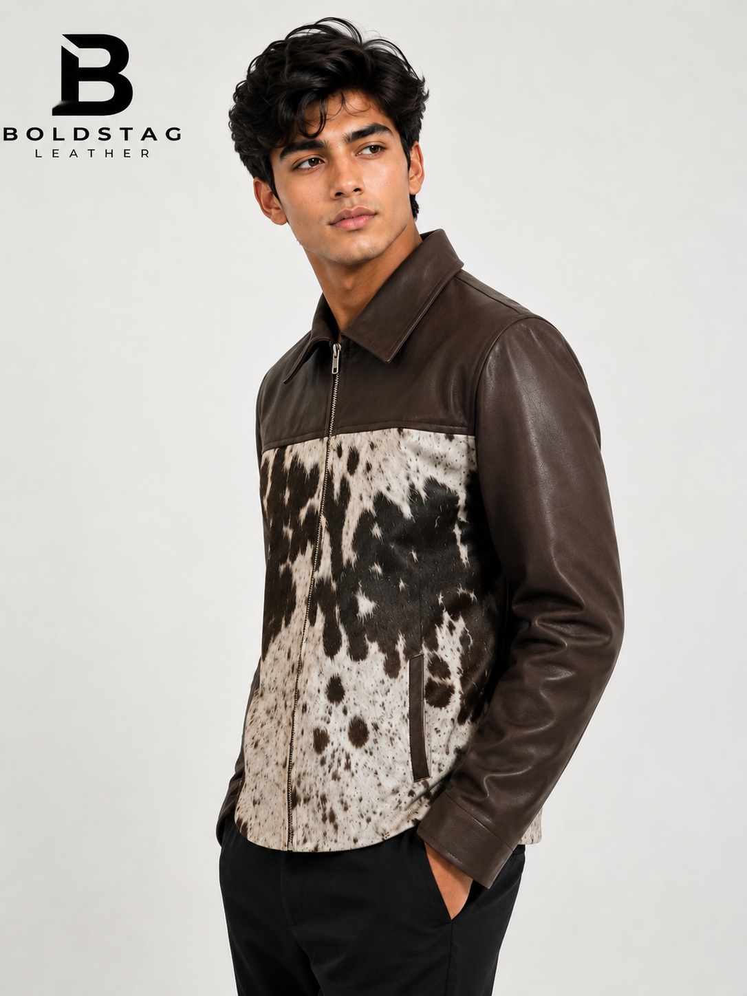 Boldstag Maverick Cowhide Leather Jacket - Image 6