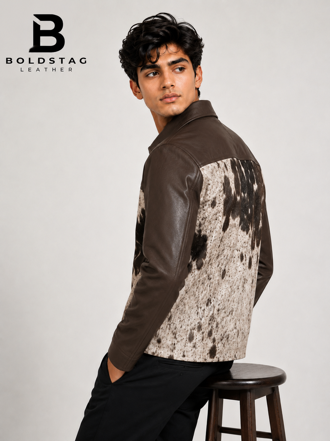 Boldstag Maverick Cowhide Leather Jacket - Image 3