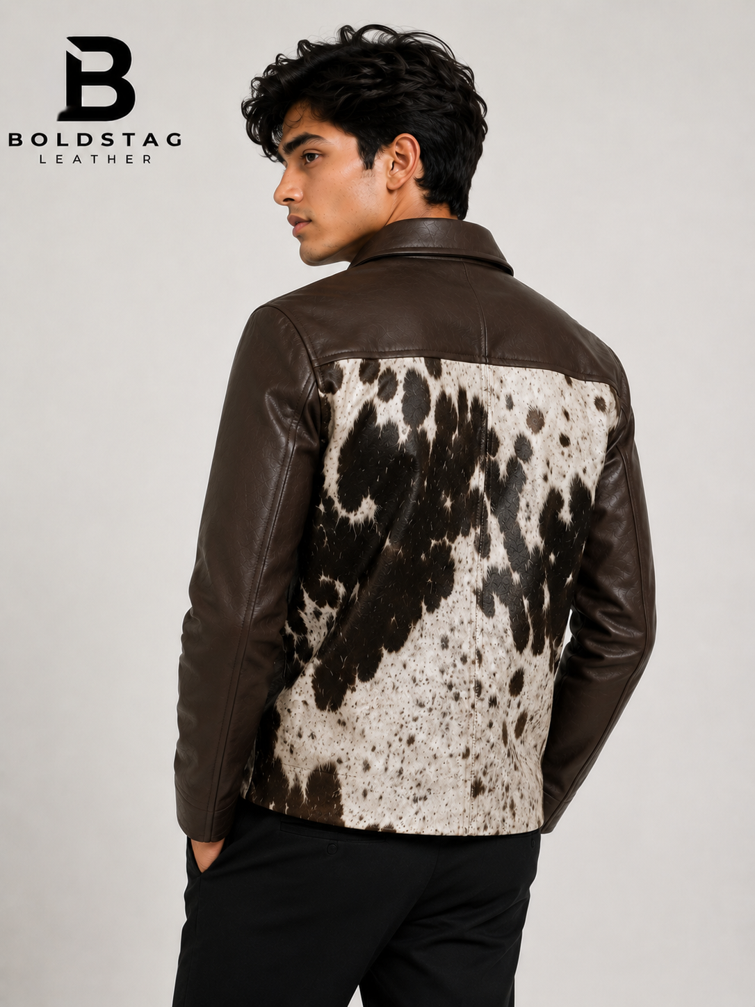 Boldstag Maverick Cowhide Leather Jacket - Image 4